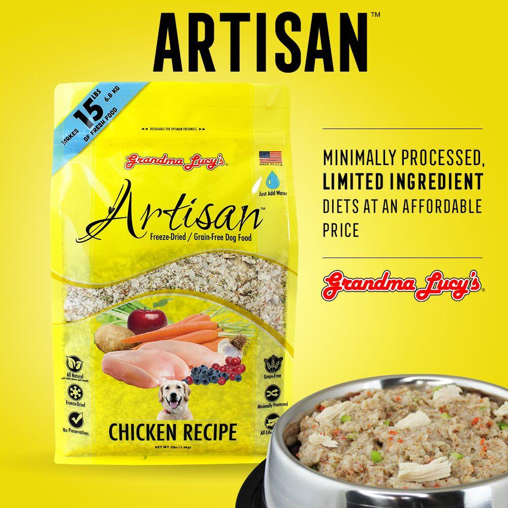 Grandma Lucy's Artisan Grain Free Chicken Freeze Dried Dog Food - Sarasota,  FL