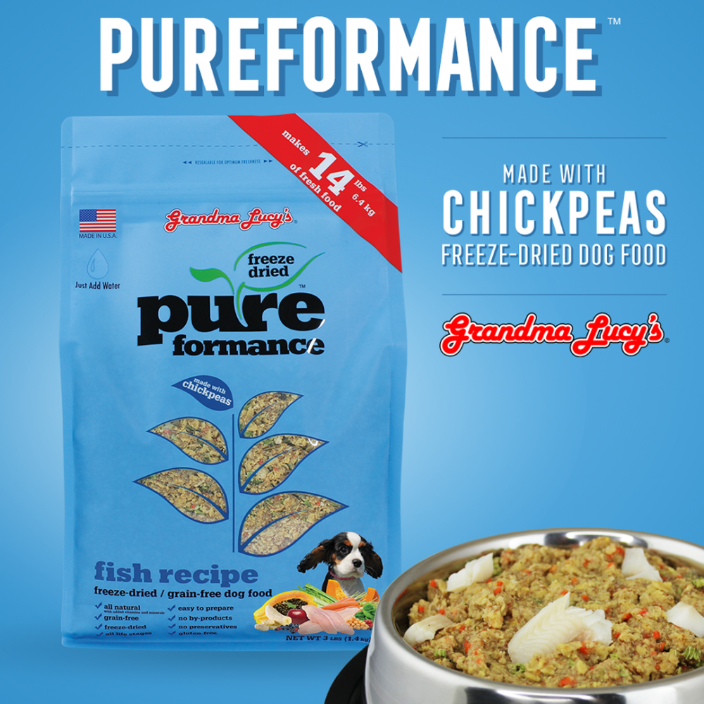 Grandma Lucy s Pureformance Fish Recipe Freeze Dried Grain Free