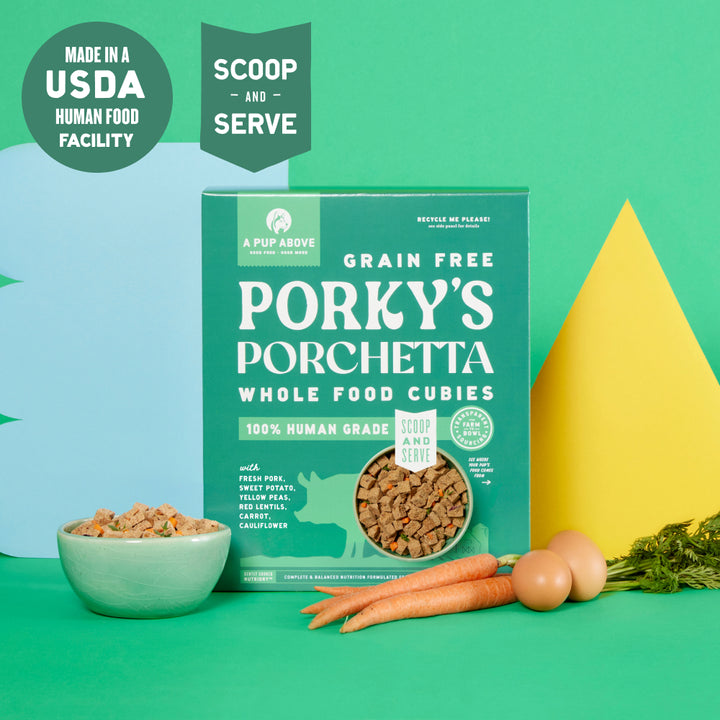 A Pup Above Porky's Porchetta Whole Food Cubies - Sarasota, FL