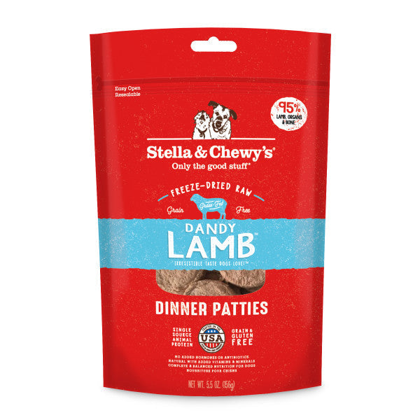 Stella Chewy s Freeze Dried Raw Dinner Patties for Dogs Dandy