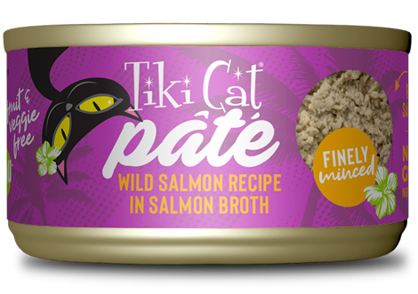 Tiki Cat® Pate Luau Wild Salmon Pate Wet Cat Food (2.8 oz)