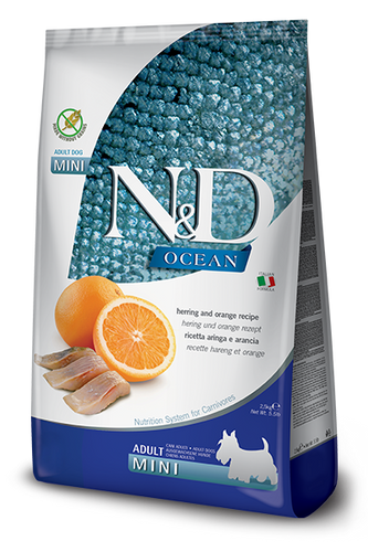Farmina N&D Ocean Canine Herring & Orange Adult Mini Dry Dog Food