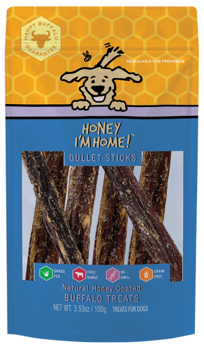 Honey I'm Home! Gullet Sticks Dog Treats