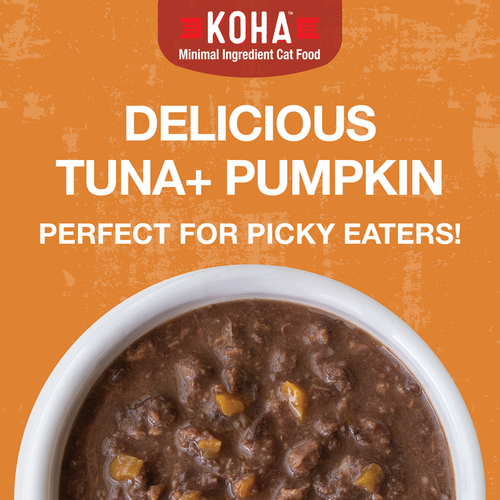 Koha Poké Bowl Tuna & Pumpkin Entrée in Gravy for Cats