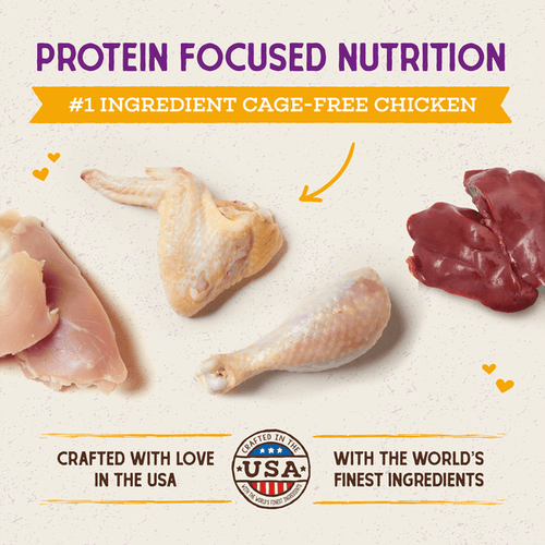 Stella & Chewy's Raw Coated Kibble Cage-Free Duck Recipe for Cats