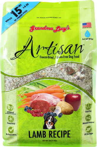 Grandma Lucy's Artisan Grain Free Lamb Freeze Dried Dog Food