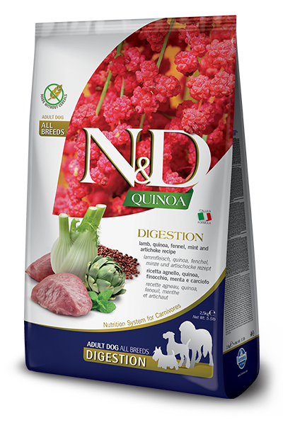 Farmina N&D Quinoa Digestion Lamb Adult Dog Food