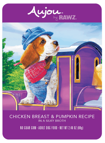 RAWZ Aujou Chicken Breast & Pumpkin Recipe Wet Dog Food