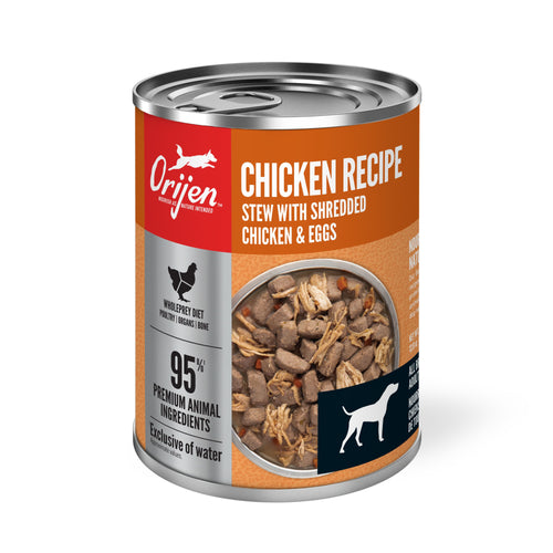 ORIJEN Chicken Recipe Stew with Shredded Chicken and Eggs Wet Dog