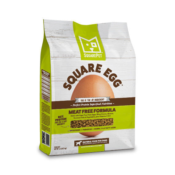 SquarePet® Square Egg® Meat Free Canine Dry Dog Food
