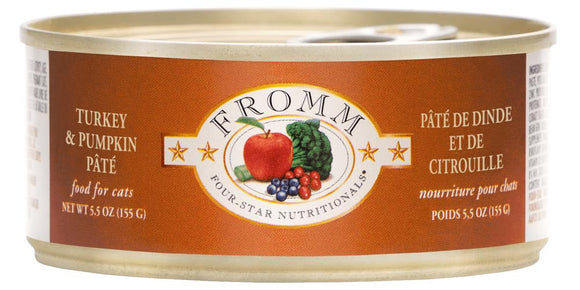 Fromm Four-Star Turkey & Pumpkin Pâté Cat Food