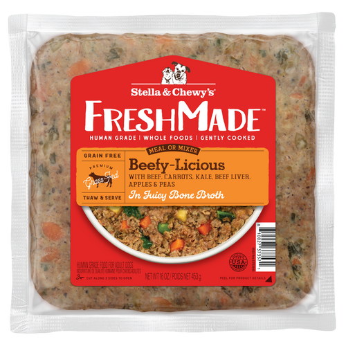 Stella Chewy s FreshMade Beefy Licious Gently Cooked Dog Food